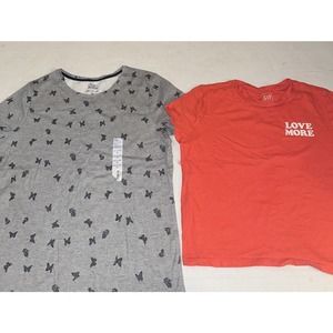 Set Of Two Medium Ladies T-Shirts